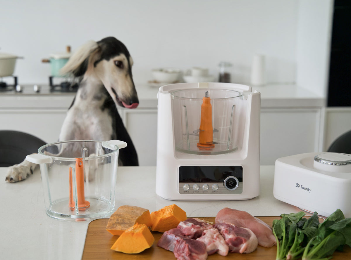 予備調理ユニットの使用シーン。本体と食材は含まれません